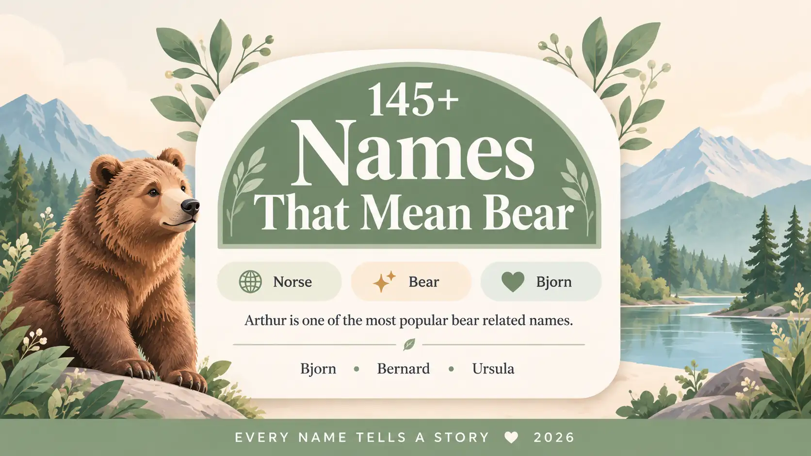 Names That Mean Bear